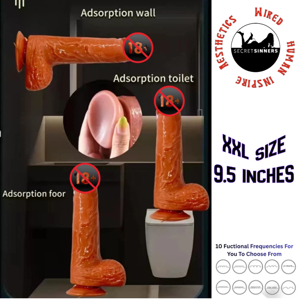 Mr Girthy vibrating dildo with hands-free suction base