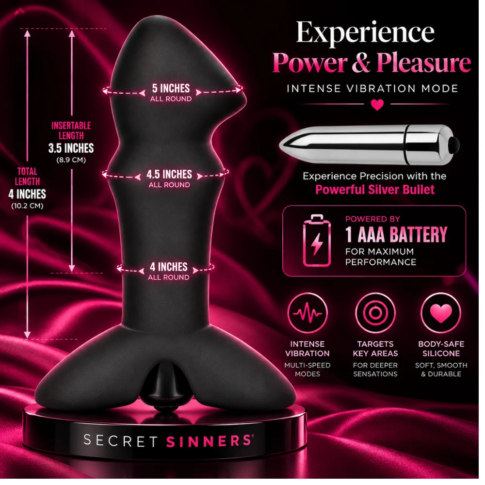 Sinners Forbidden Pulse – Curved Prostate Vibrator - Image 4