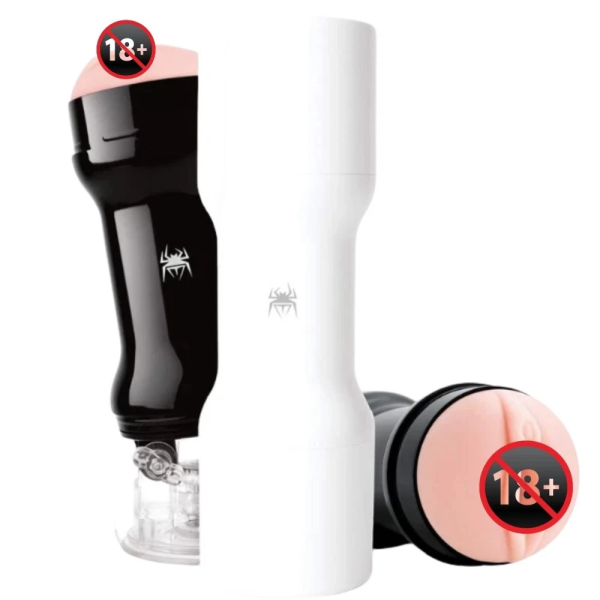 GripRush hands-free suction male stroker cup