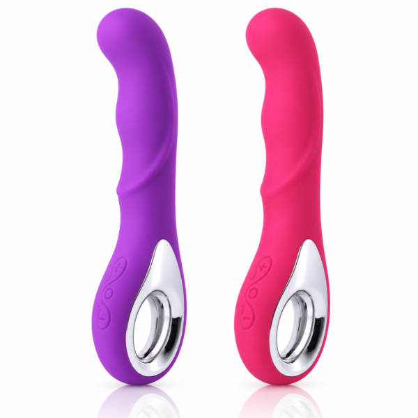 Sinners Wave G-Spot Vibrator in pink and purple with 10 vibration modes.