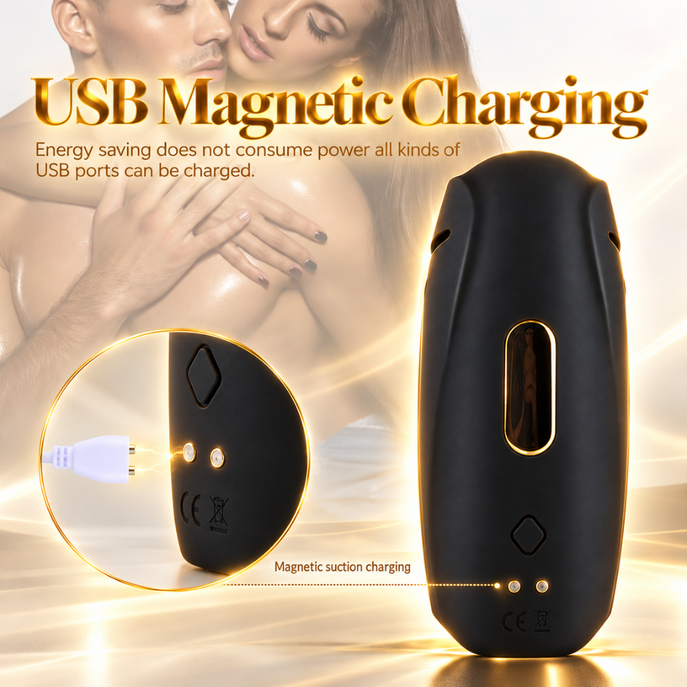 VantaPulse™ 10-Speed Rechargeable Silicone Male Vibrator - Image 3